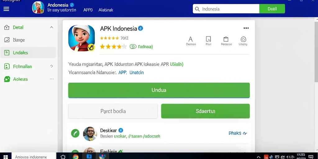 Screenshot fitur pilihan mobil yang beragam.