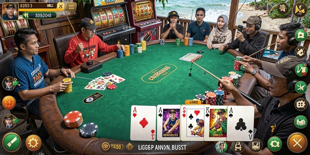 Momen seru saat bermain di mode multiplayer.