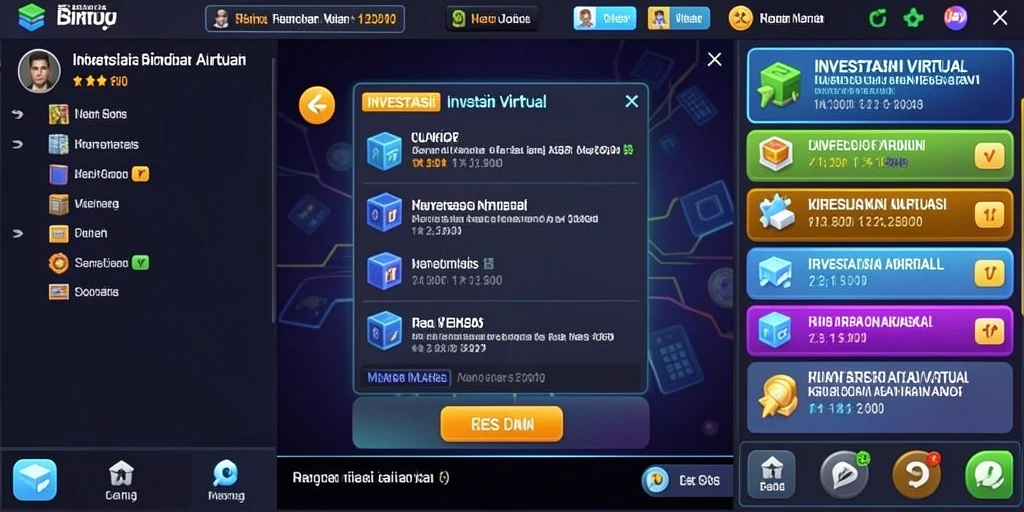 Screenshot pengguna yang bersenang-senang dalam multiplayer.