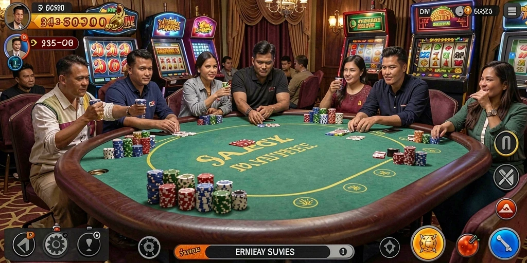 Karakter unik yang dapat kamu pilih untuk bermain.