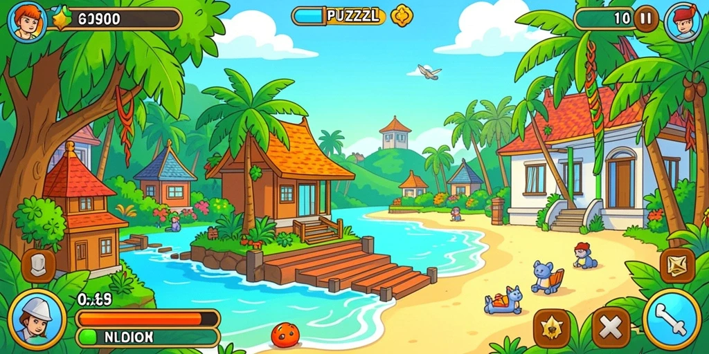 Momen intense saat bertanding dalam mode multiplayer.