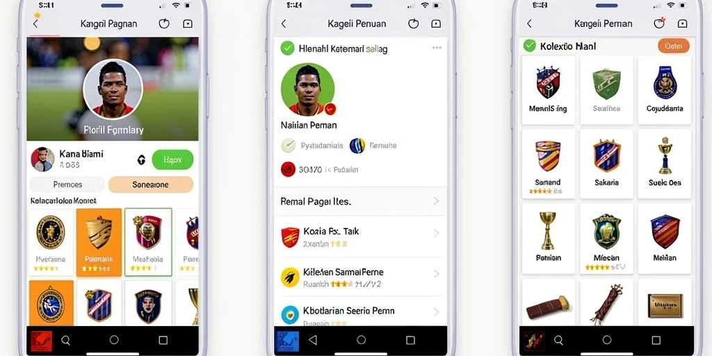 Fitur interaksi sosial yang memungkinkan berbagi pengalaman.