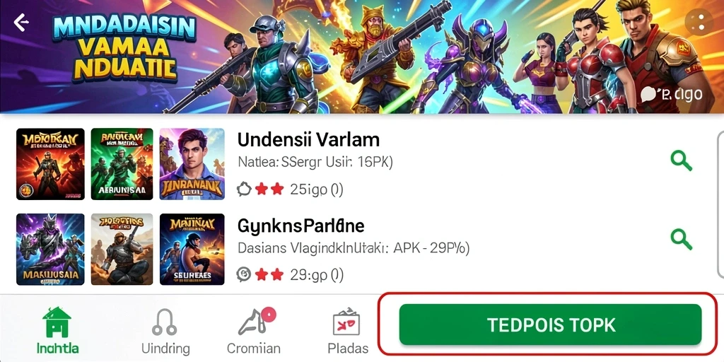 Level yang menantang dengan berbagai rintangan.
