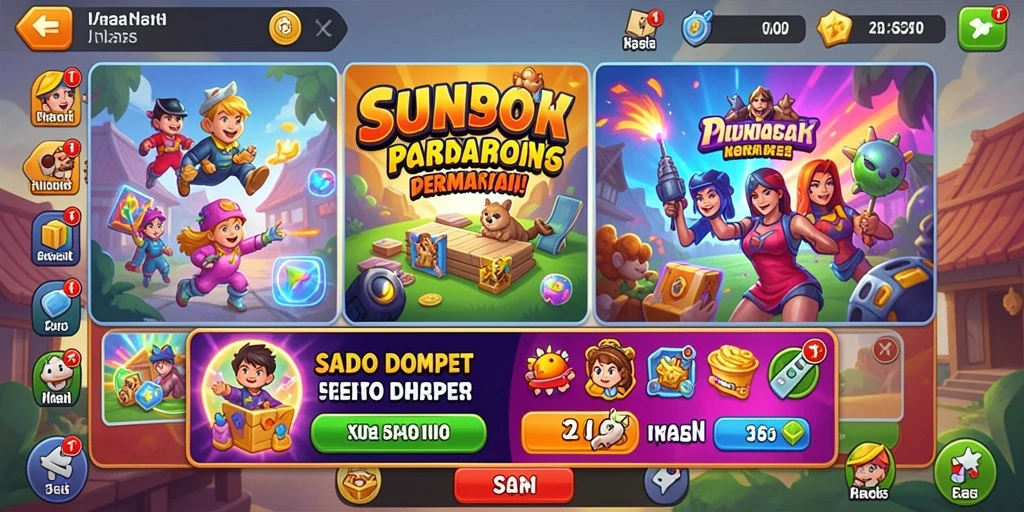 Bonus dan promosi yang menggiurkan.